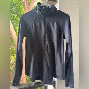 Layer 8 Grey Zip Pullover Size S